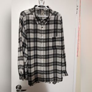 Plus Size 4x plaid shirt